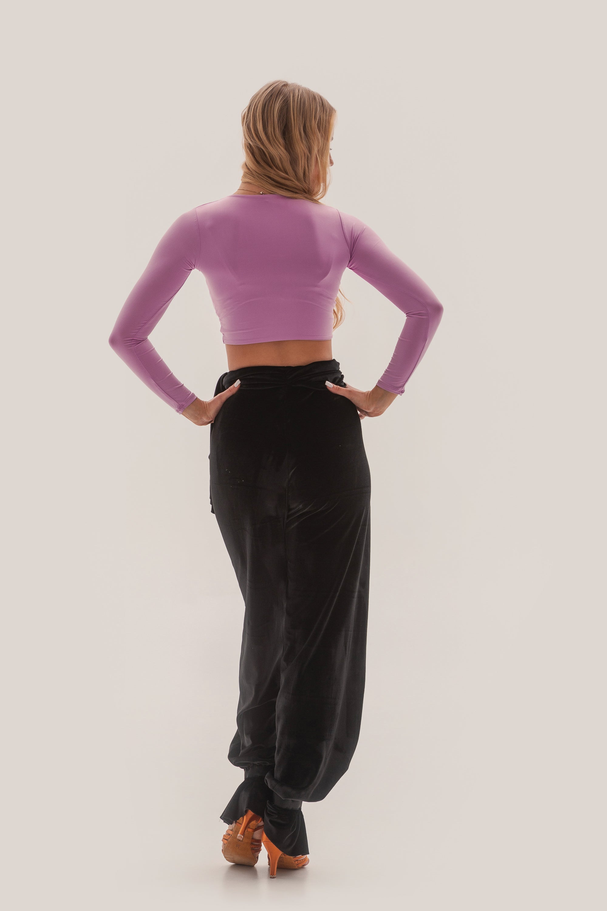 Pants Tango Black Velour