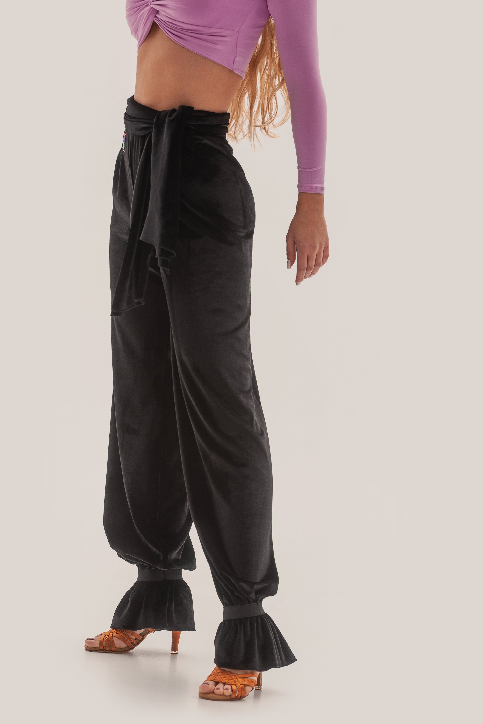 Pants Tango Black Velour