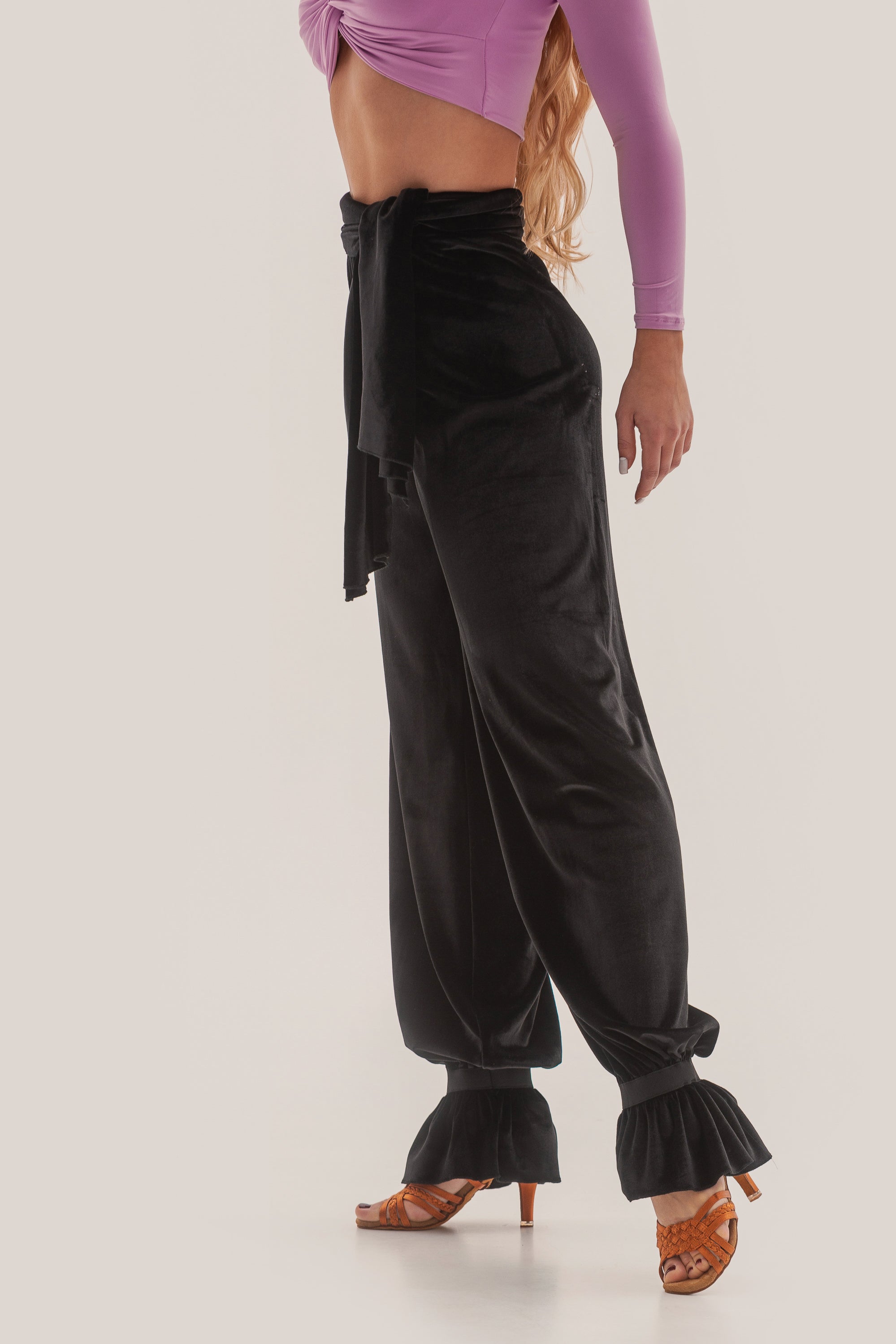 Pants Tango Black Velour