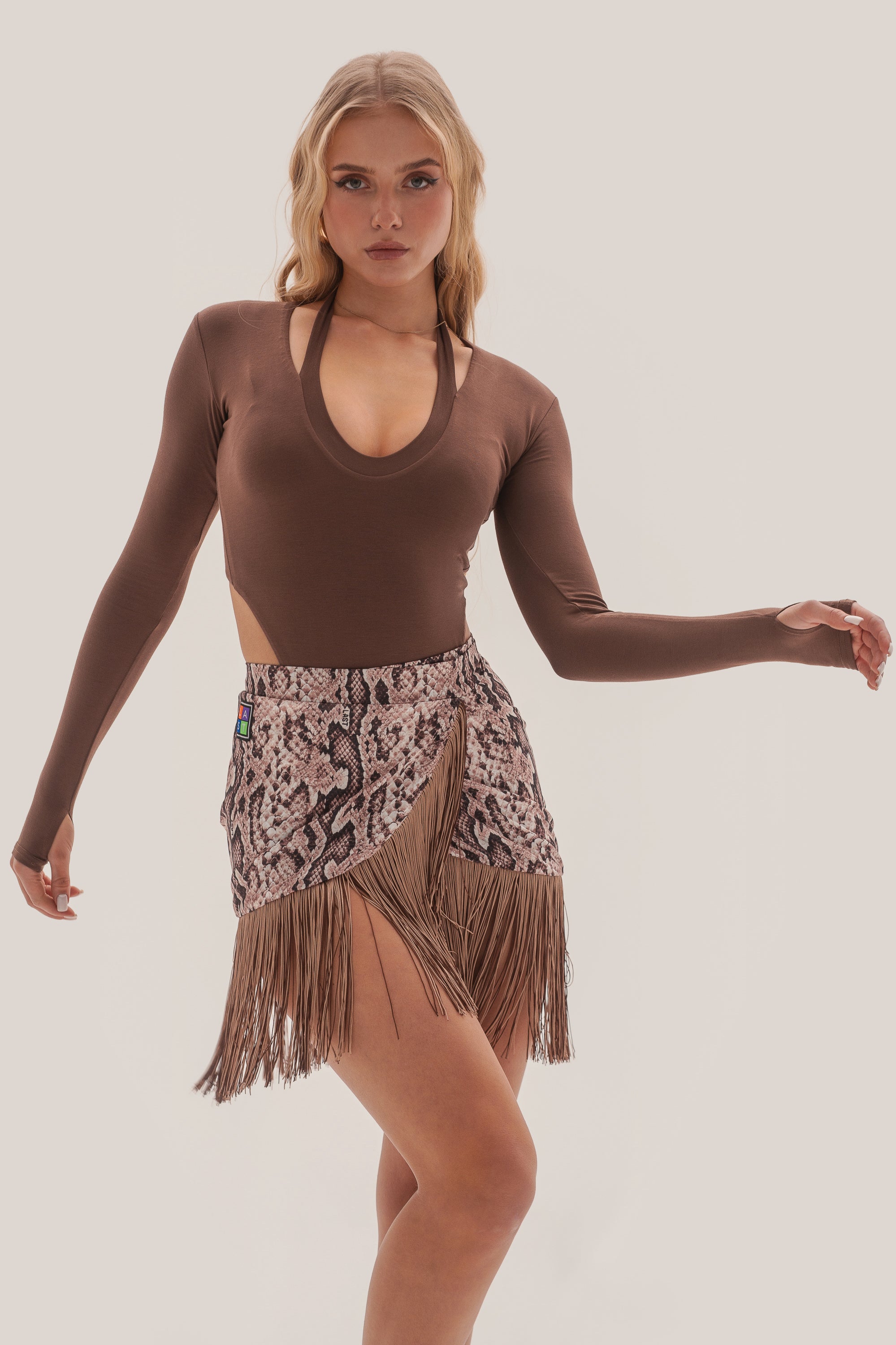 Skirt "Latin Fringe"