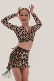 Latin Top with Tie-Back