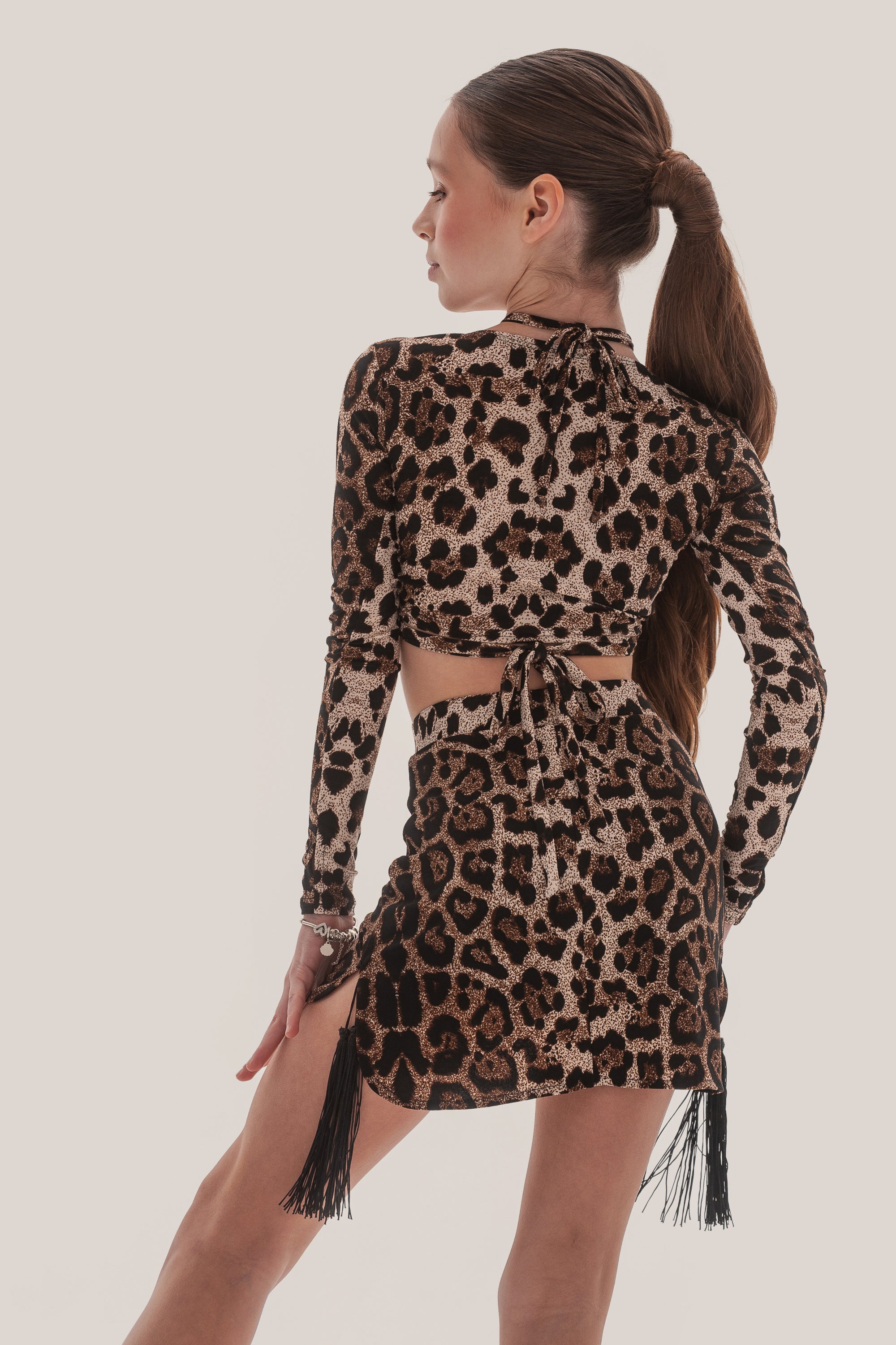 Latin Top with Tie-Back