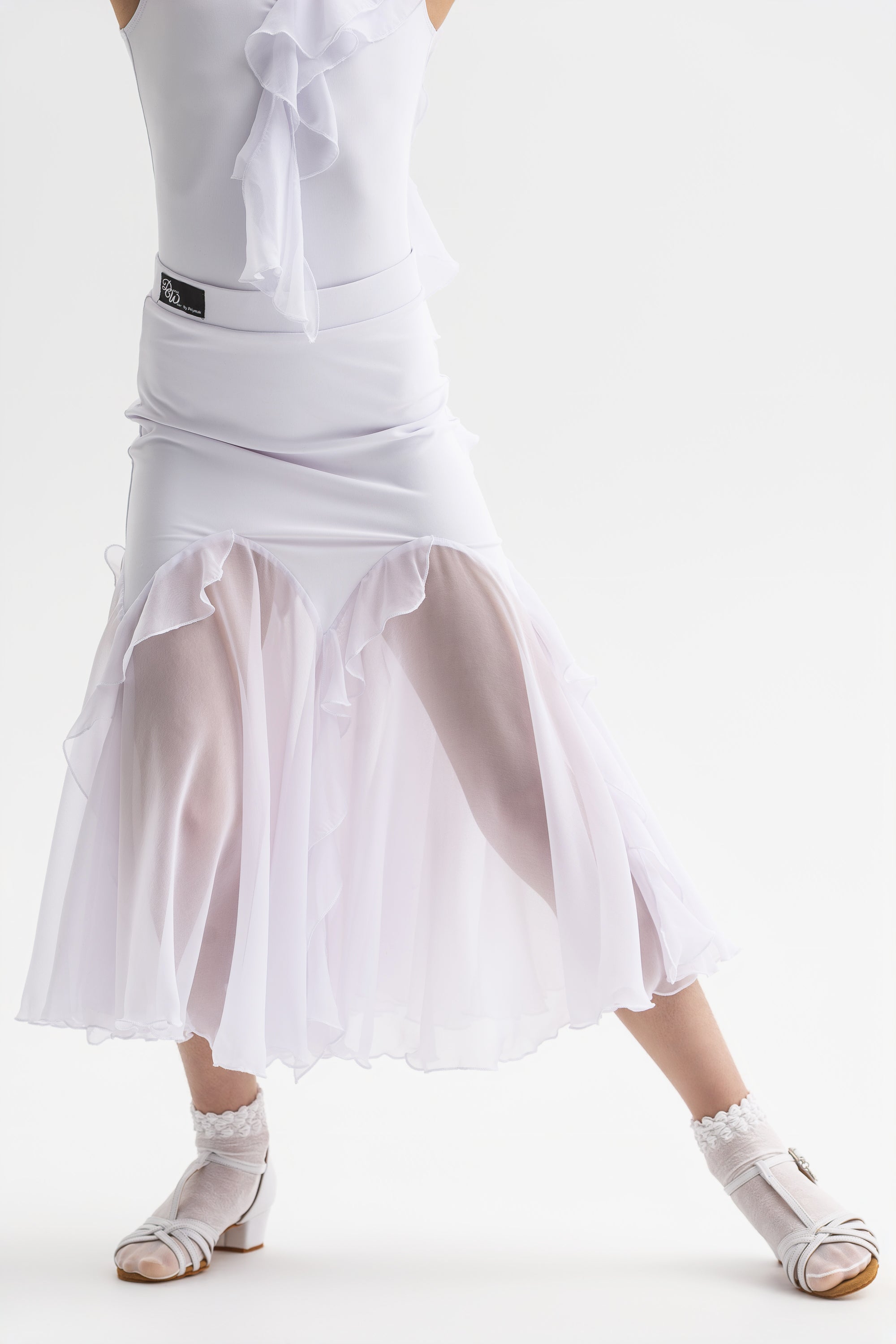 Skirt Cascade Ruffle