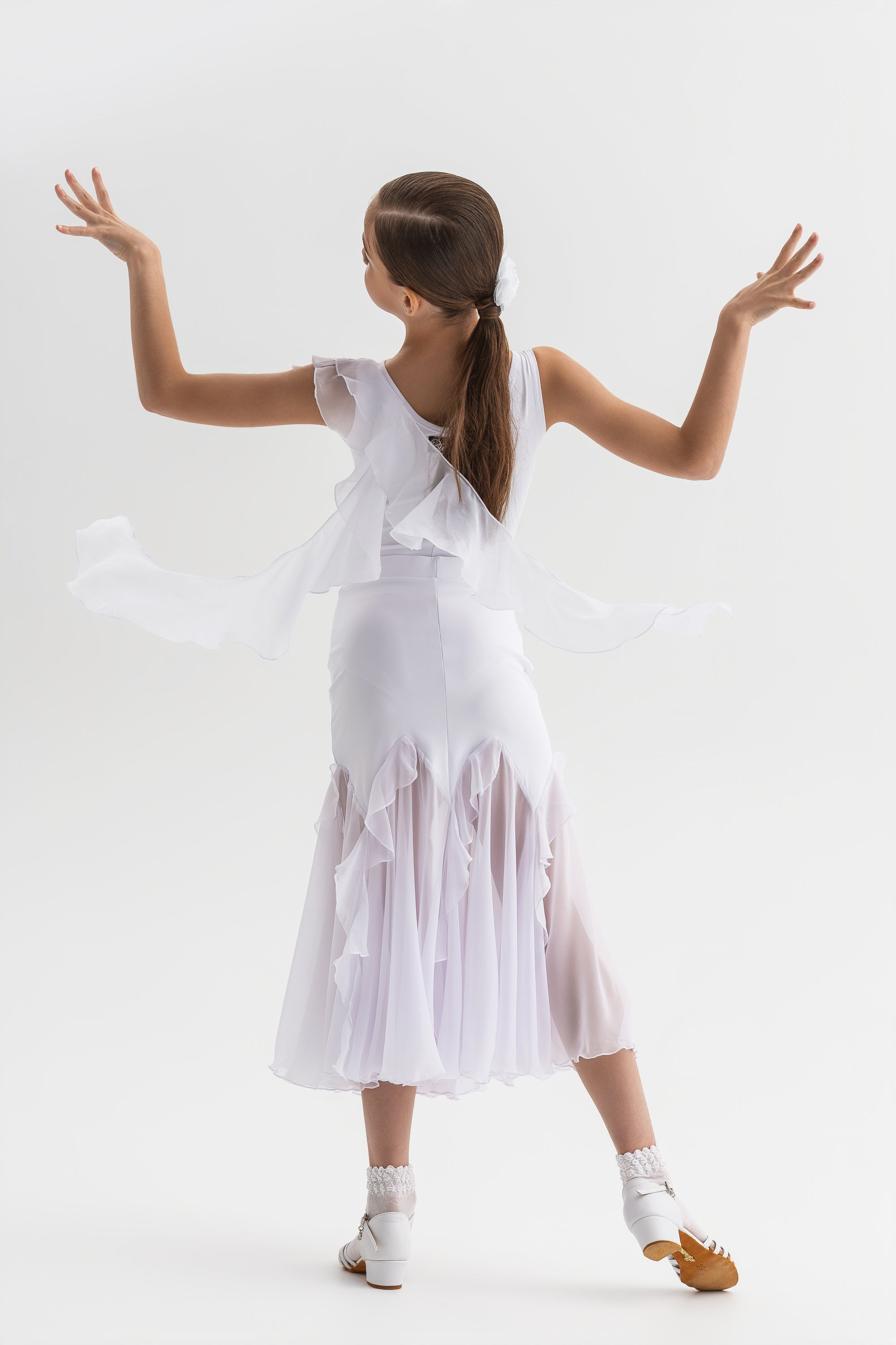 Skirt Cascade Ruffle
