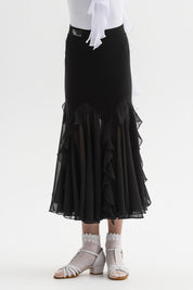 Skirt Cascade Ruffle