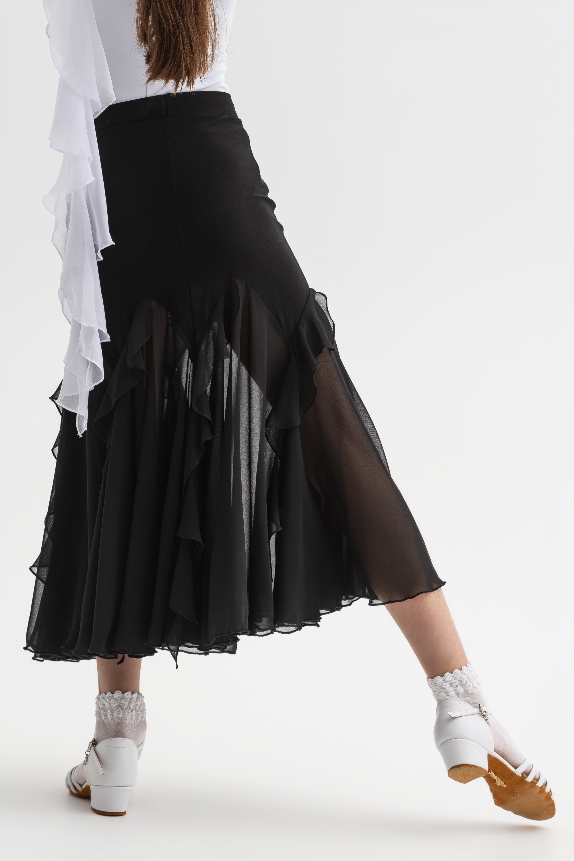 Skirt Cascade Ruffle