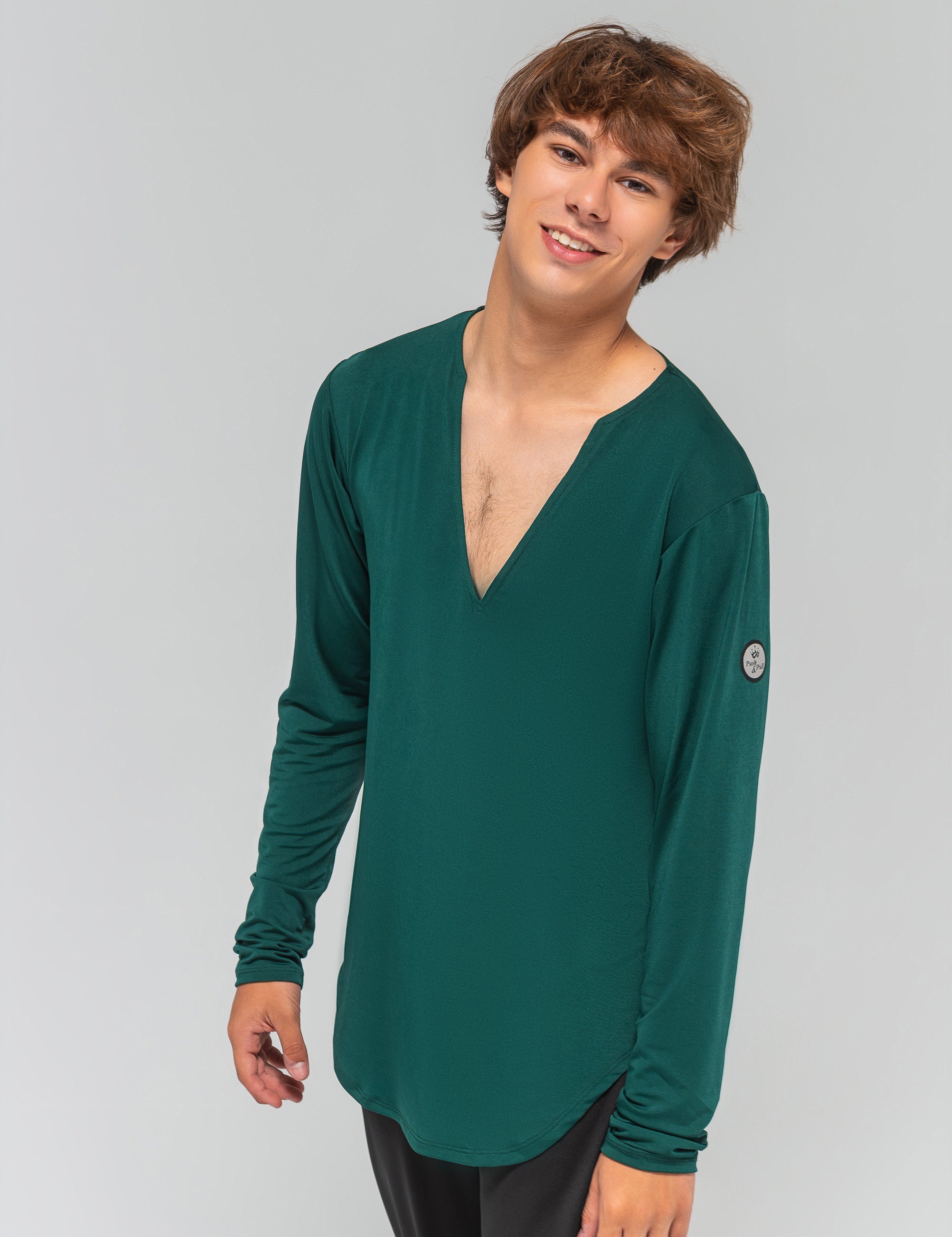 V-Neck Long Sleeve