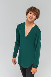 V-Neck Long Sleeve