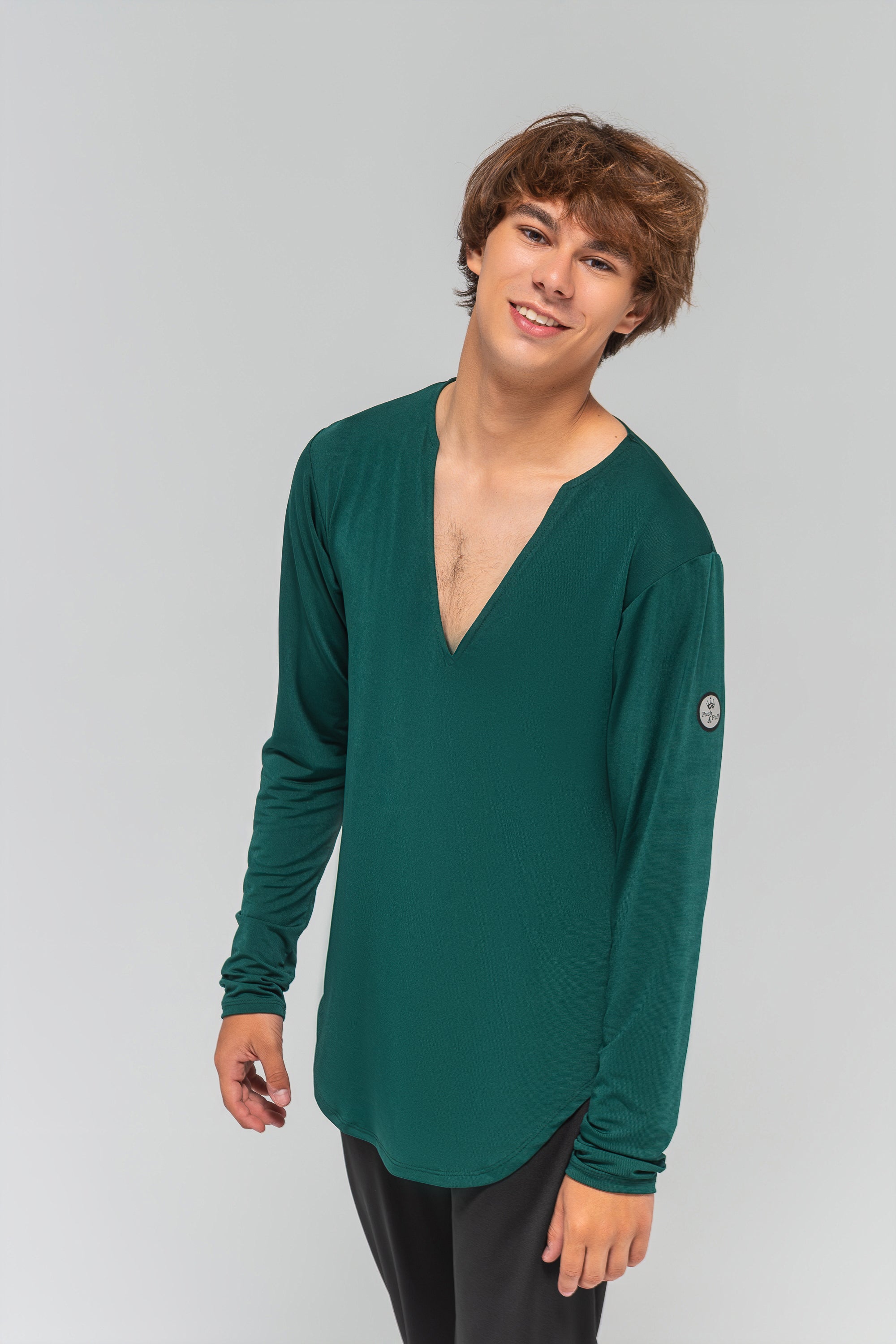 V-Neck Long Sleeve