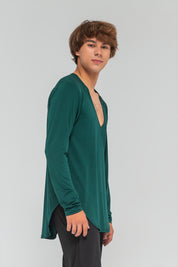 V-Neck Long Sleeve
