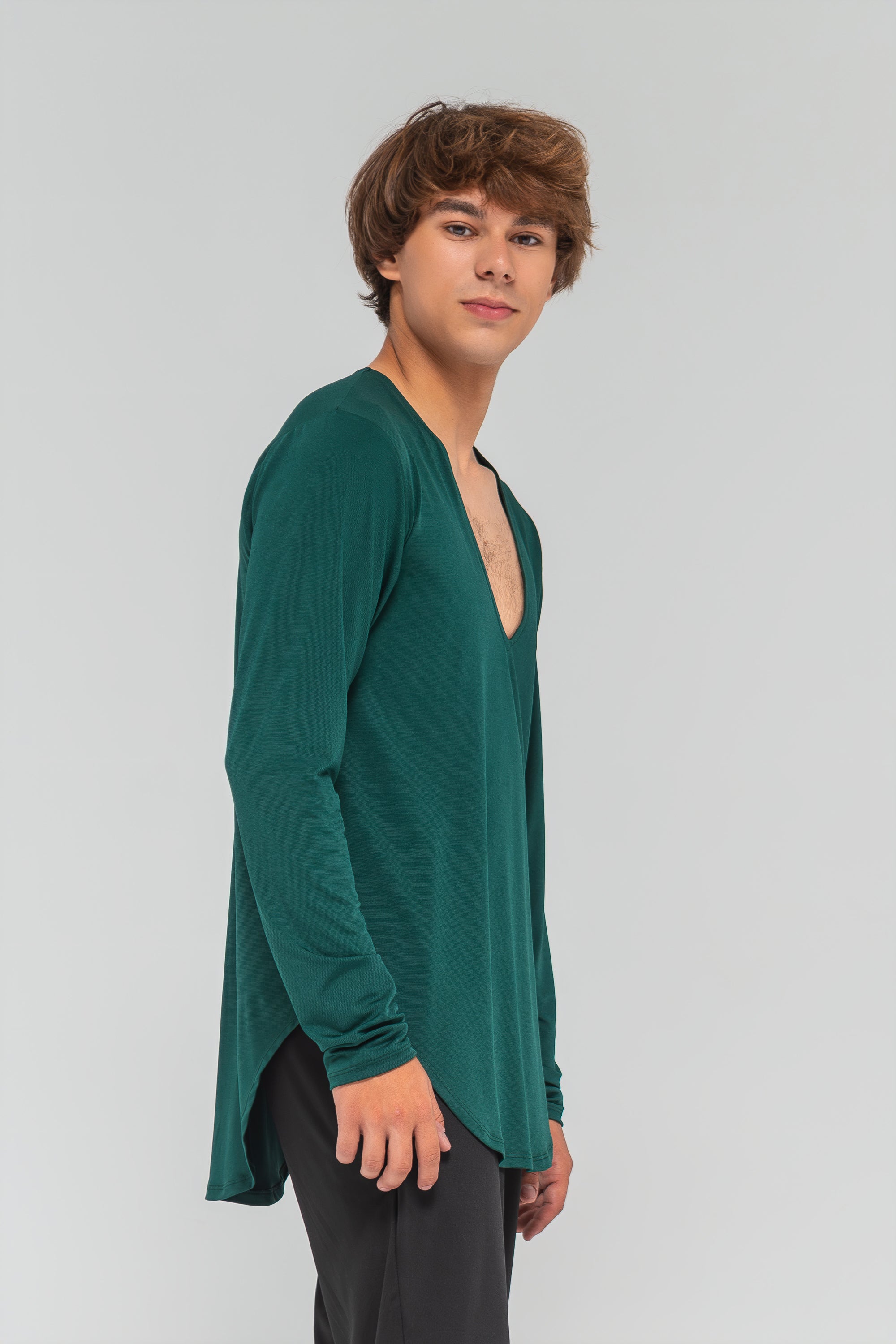 V-Neck Long Sleeve
