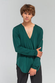 V-Neck Long Sleeve