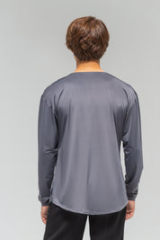 Men's Long sleeve with Draped Front