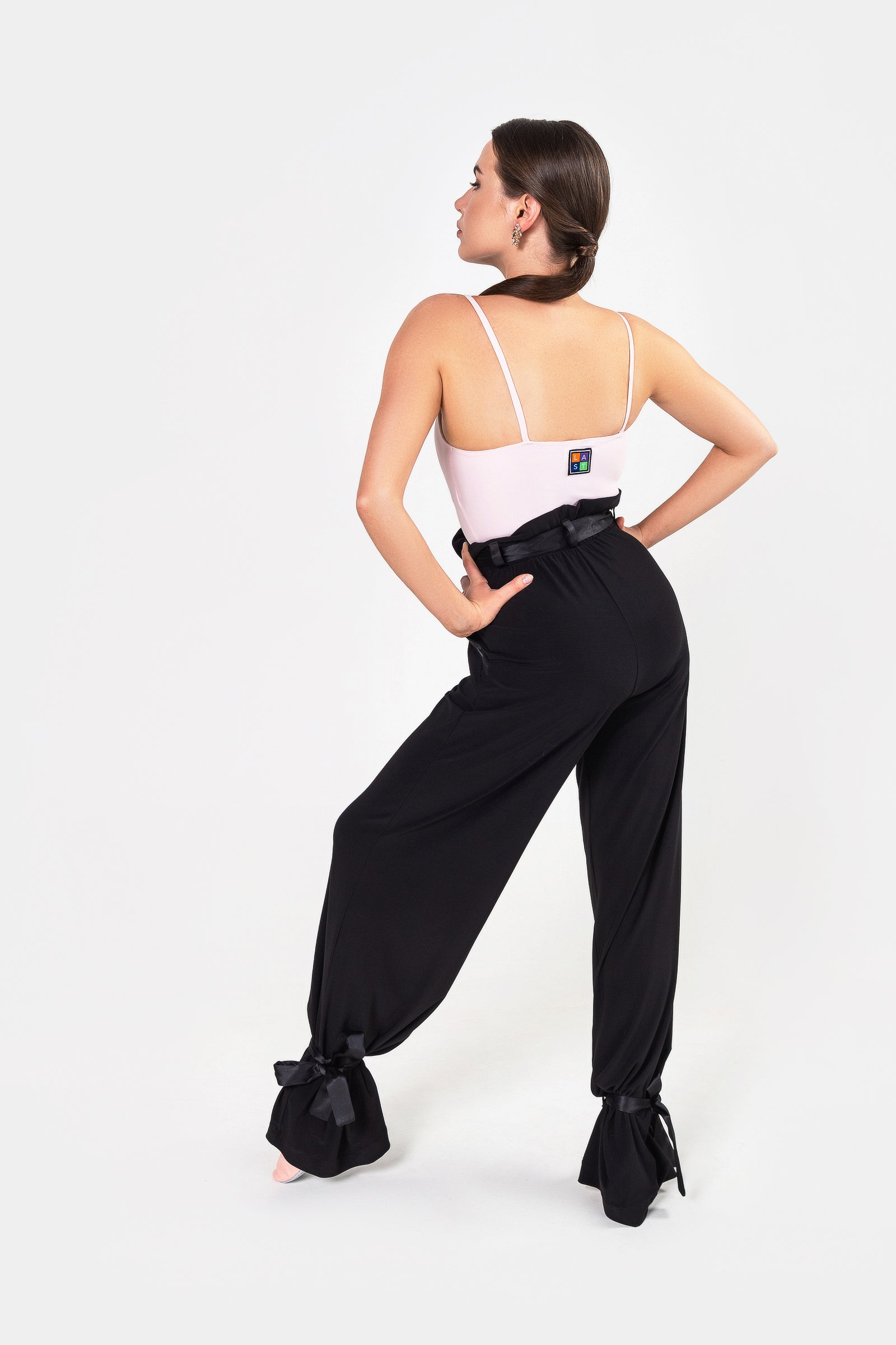 Amara Ribbon-Tie Trousers