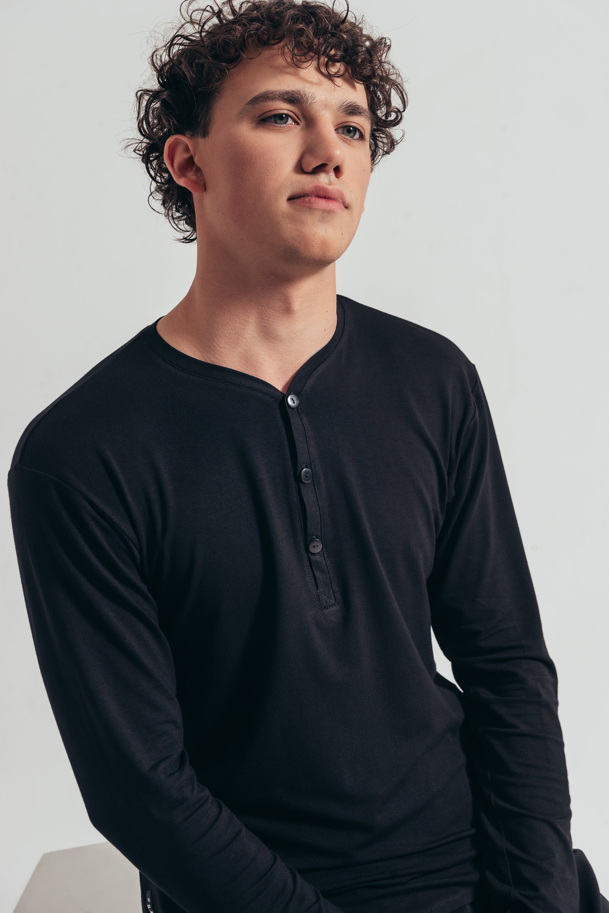 Latin Relaxed Fit Long Sleeve Shirt