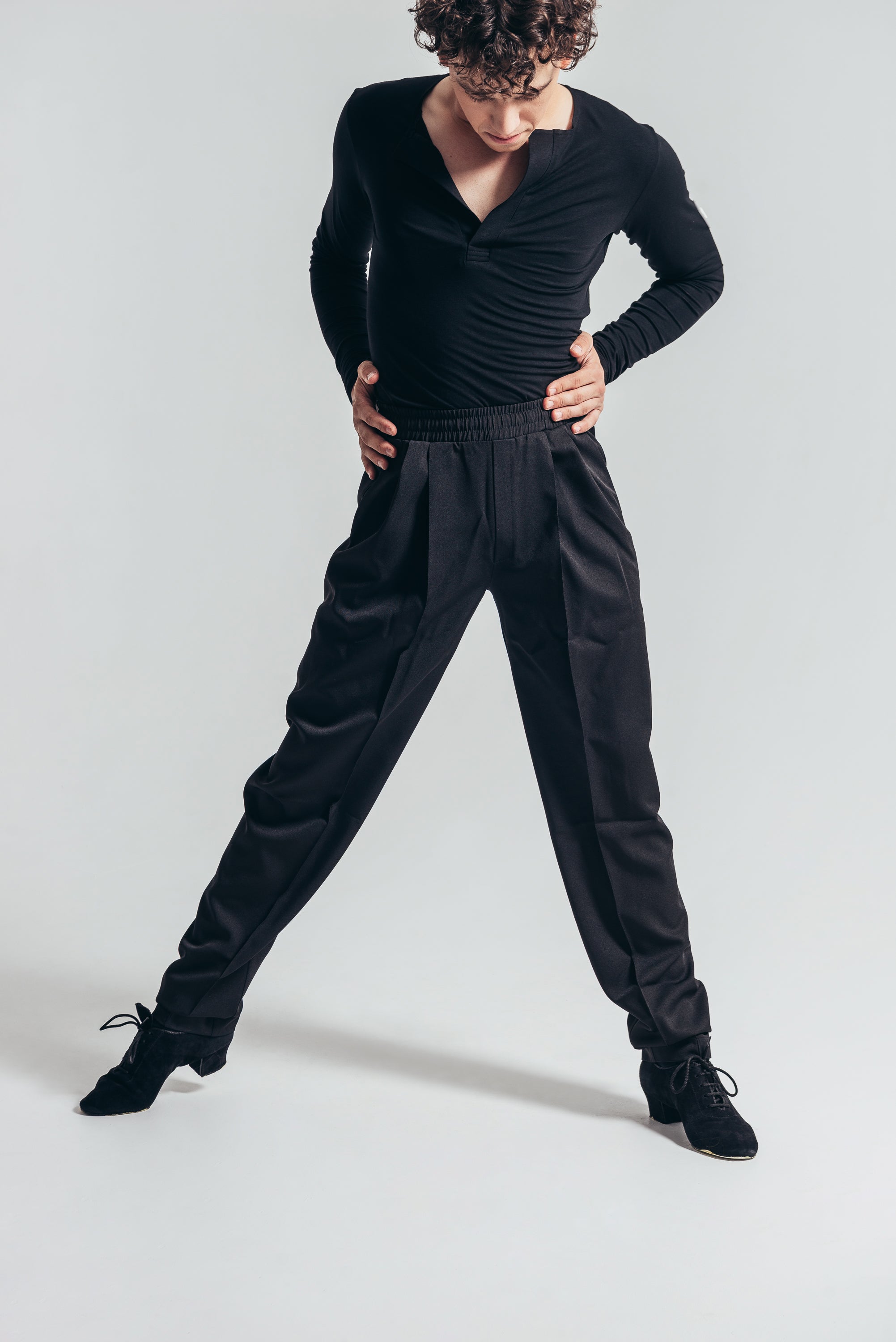Modern Latin Straight-Leg Pants