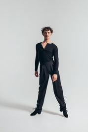 Modern Latin Straight-Leg Pants