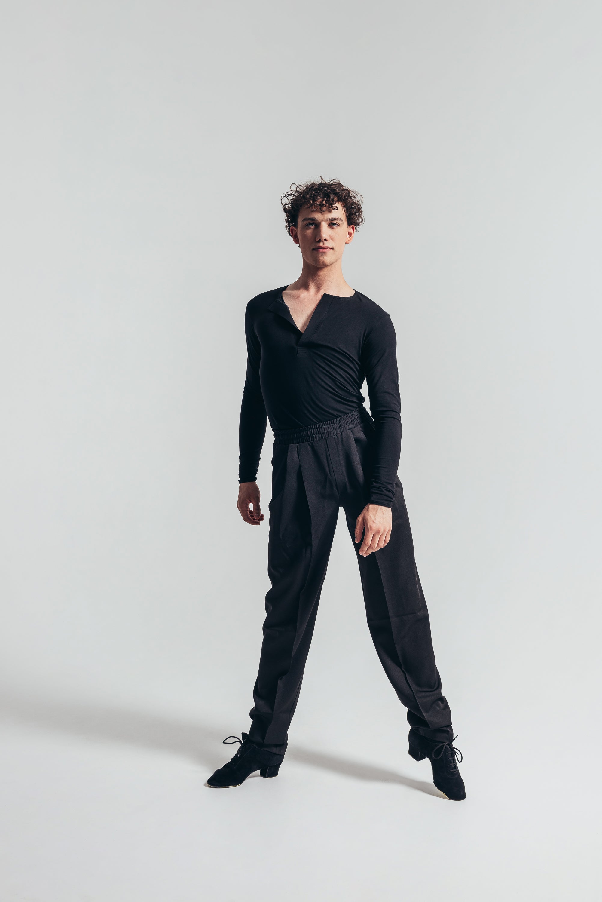 Modern Latin Straight-Leg Pants