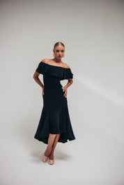 Off-Shoulder Ballroom Dress