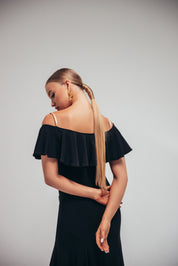 Off-Shoulder Ballroom Dress