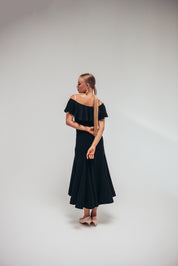 Off-Shoulder Ballroom Dress