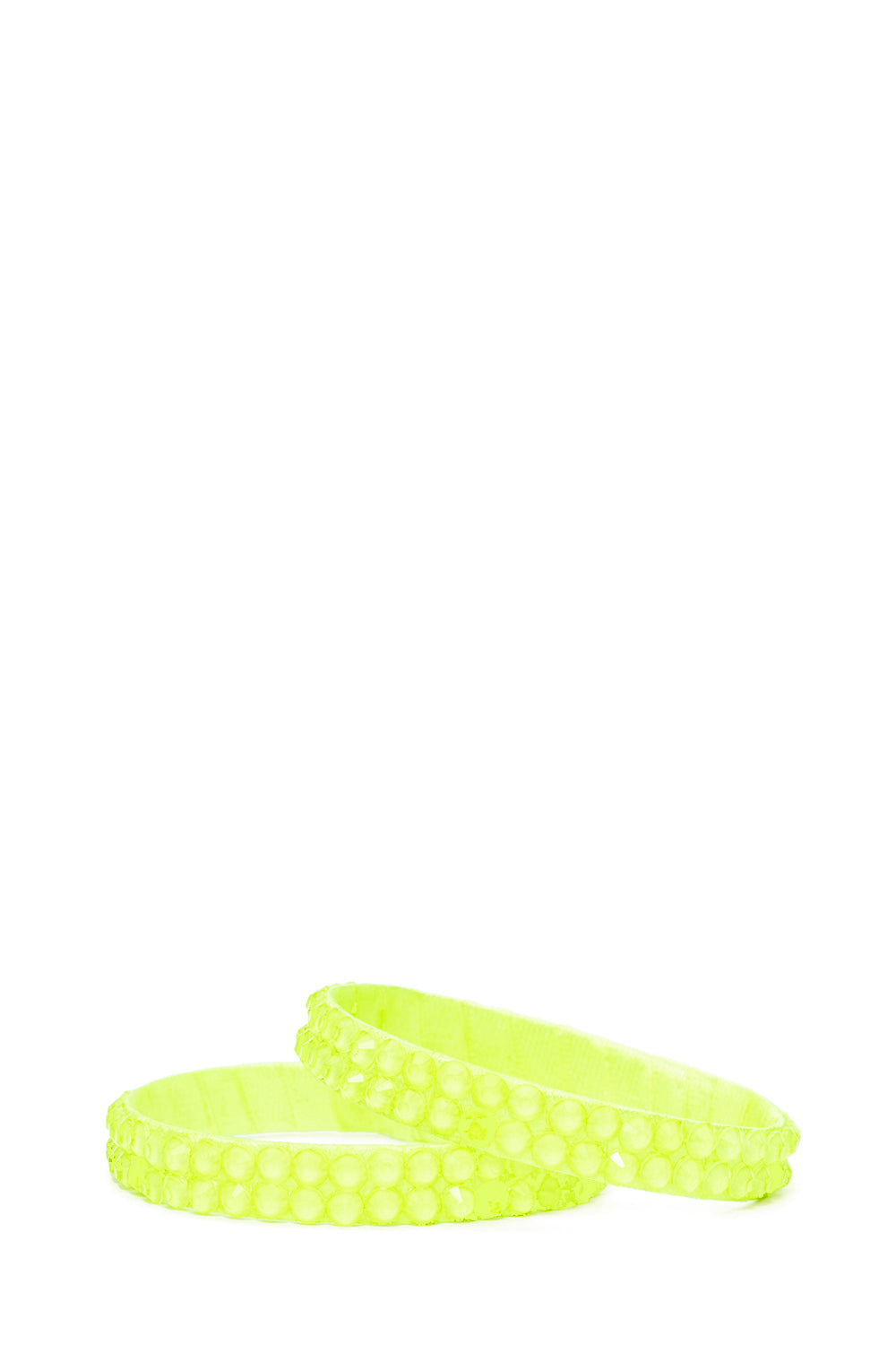Double Row Neon Crystal Bracelet