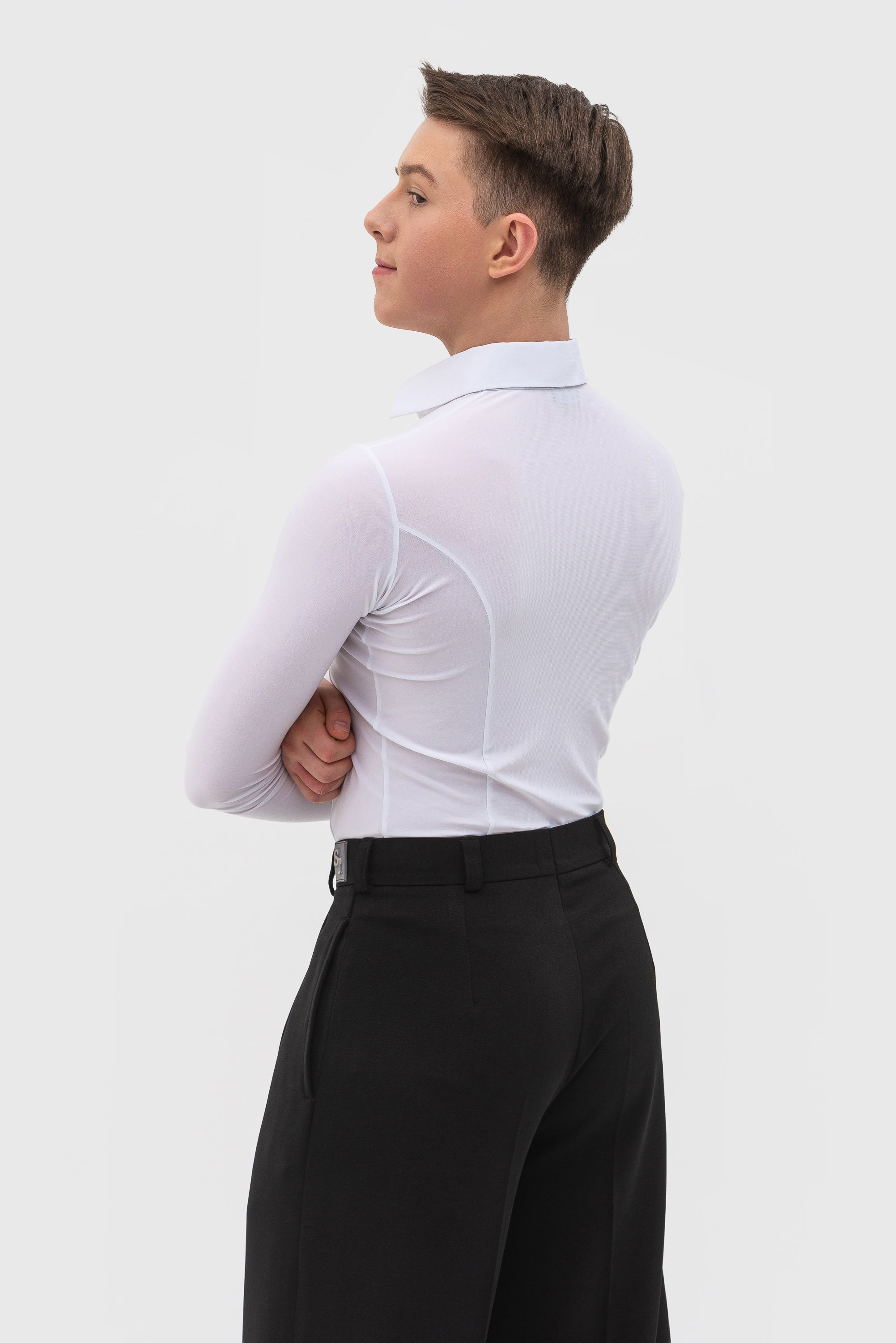 Slim Fit Shirt with Collar