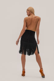 Layered Fringe Skirt