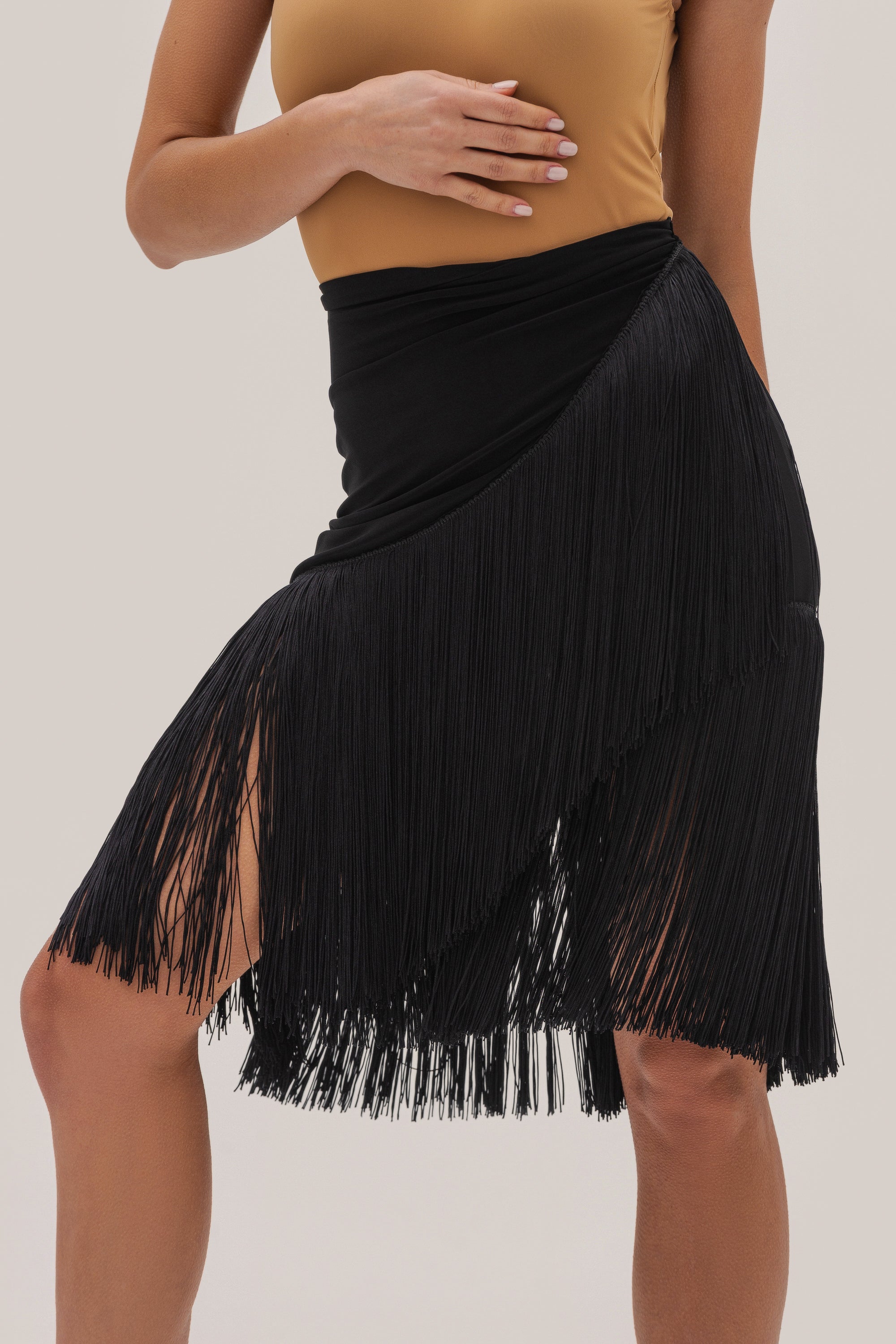 Layered Fringe Skirt