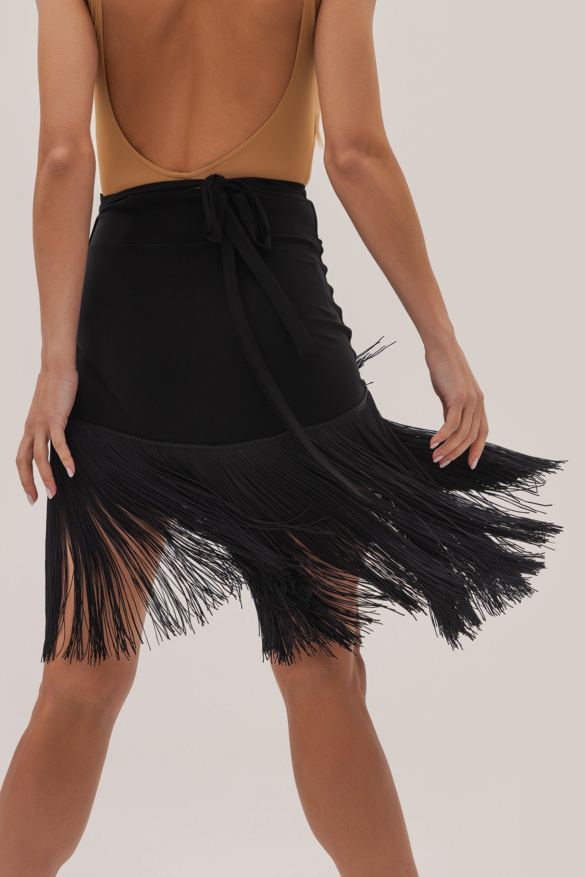 Layered Fringe Skirt
