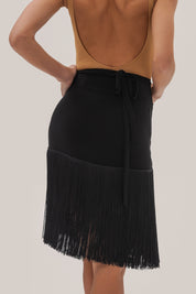 Layered Fringe Skirt