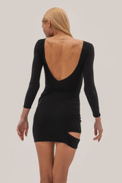 Poise Open-Back Dress