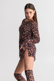 Latin Tunic with Lace-Up Back