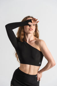 Women's Top "Adele" - Brown / XS