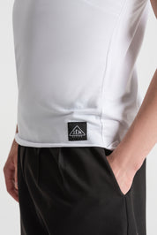 Asymmetric-Hem Training T-Shirt