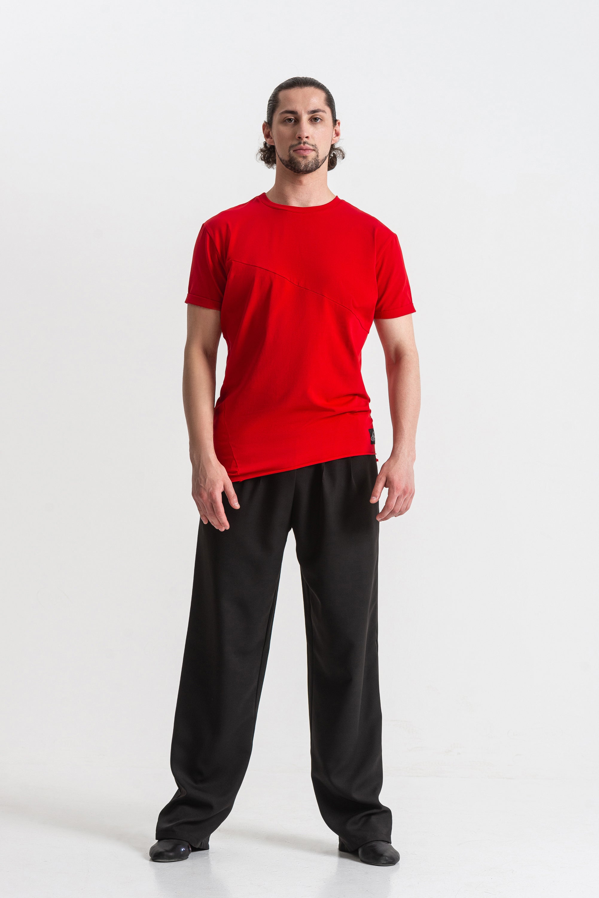 Asymmetric-Hem Training T-Shirt