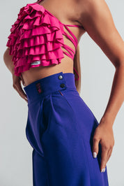 Eloquence Wide-Leg Pants