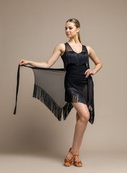 Spódnica z Frędzlami i Siateczką Emrata