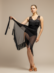 Spódnica z Frędzlami i Siateczką Emrata