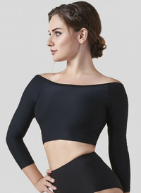 Top Fabiana z Krótkim Rękawem - Black / M