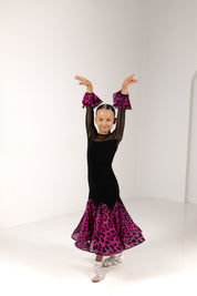 Pink Leo Chiffon Skirt