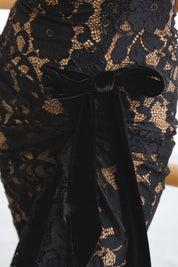 Noir Lace Ensemble Dress