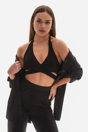 Halter Wrap Top