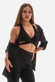 Halter Wrap Top
