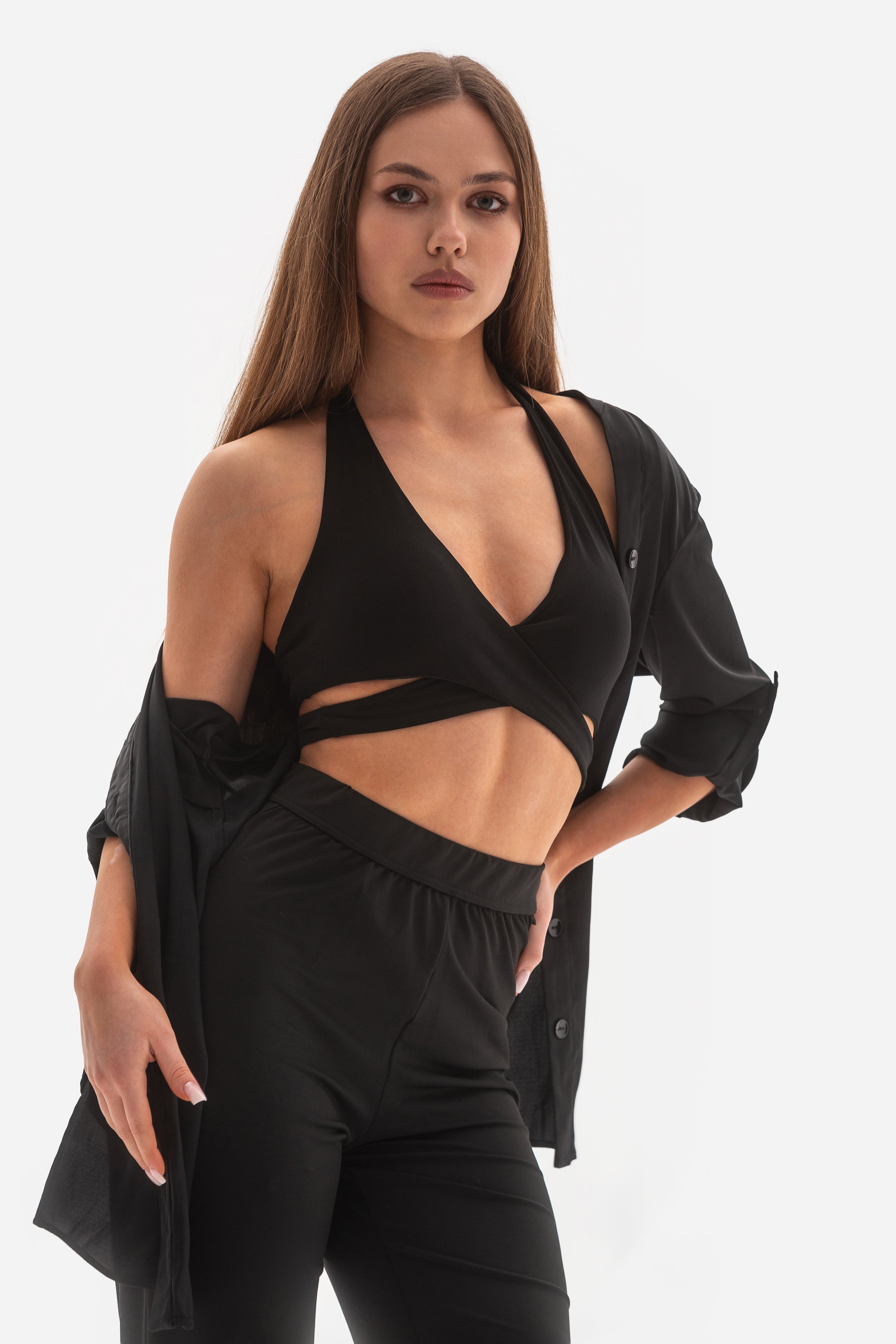 Halter Wrap Top