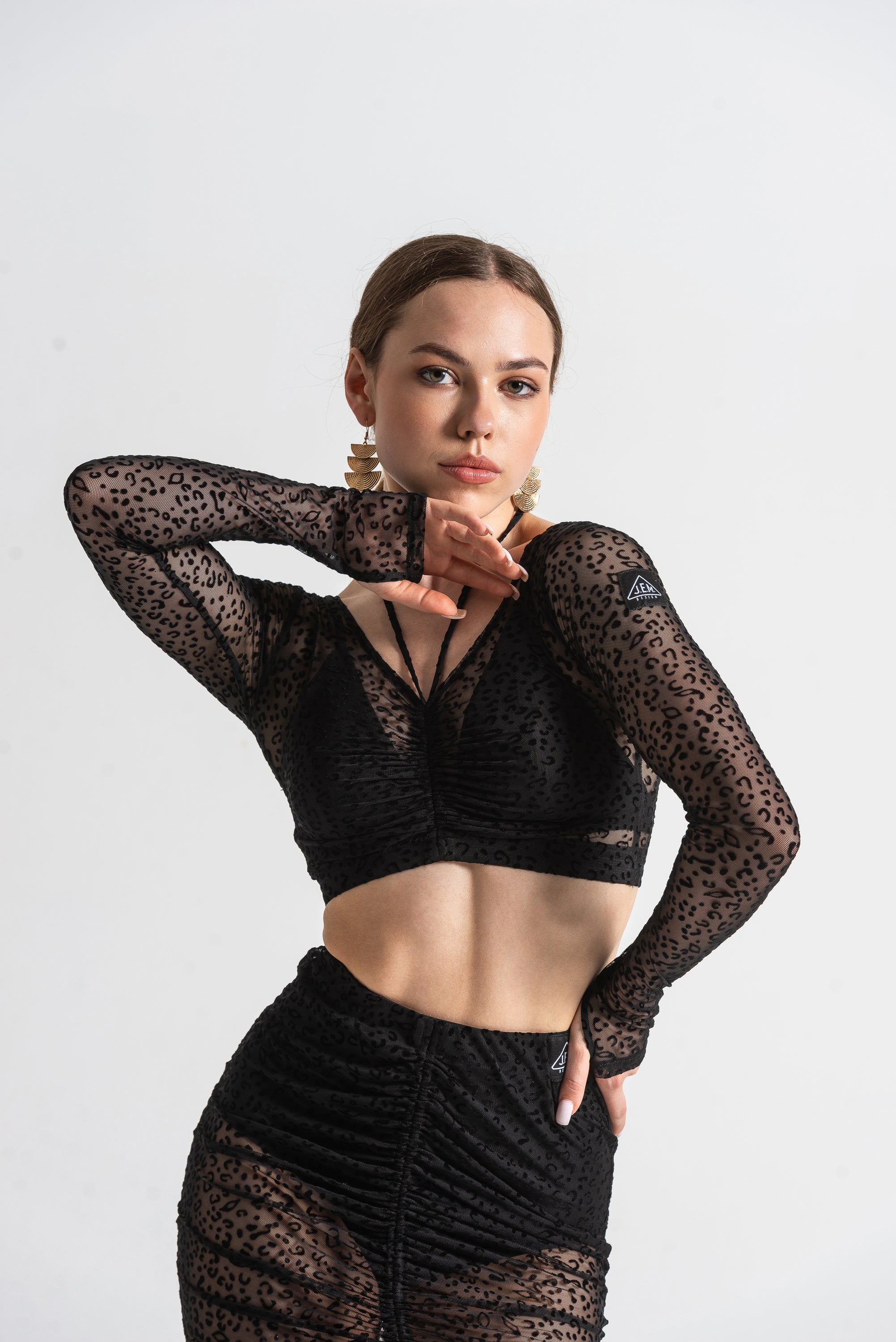 Damski Top "Lola” z Siateczki Leo
