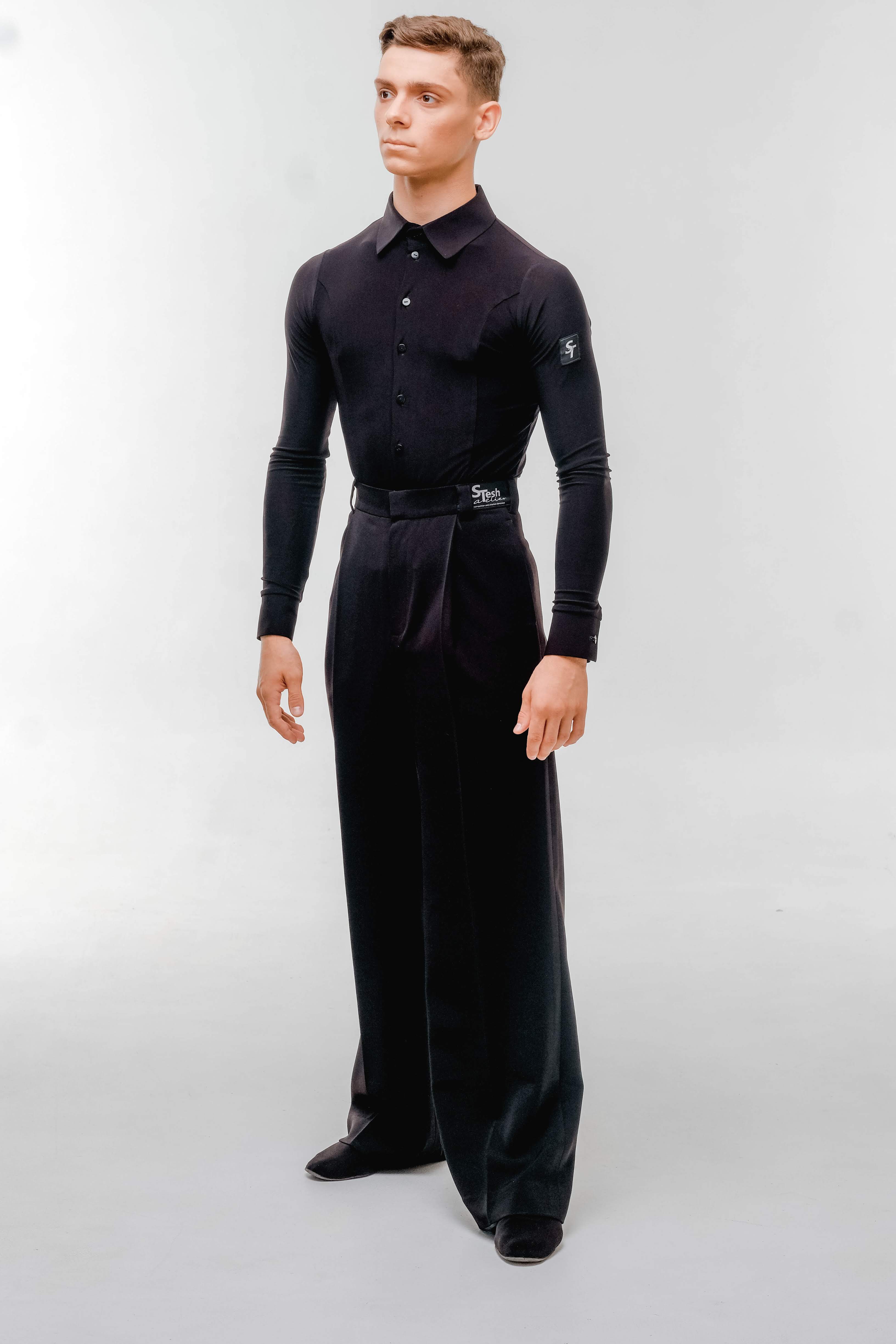 Slim Fit Shirt with Collar