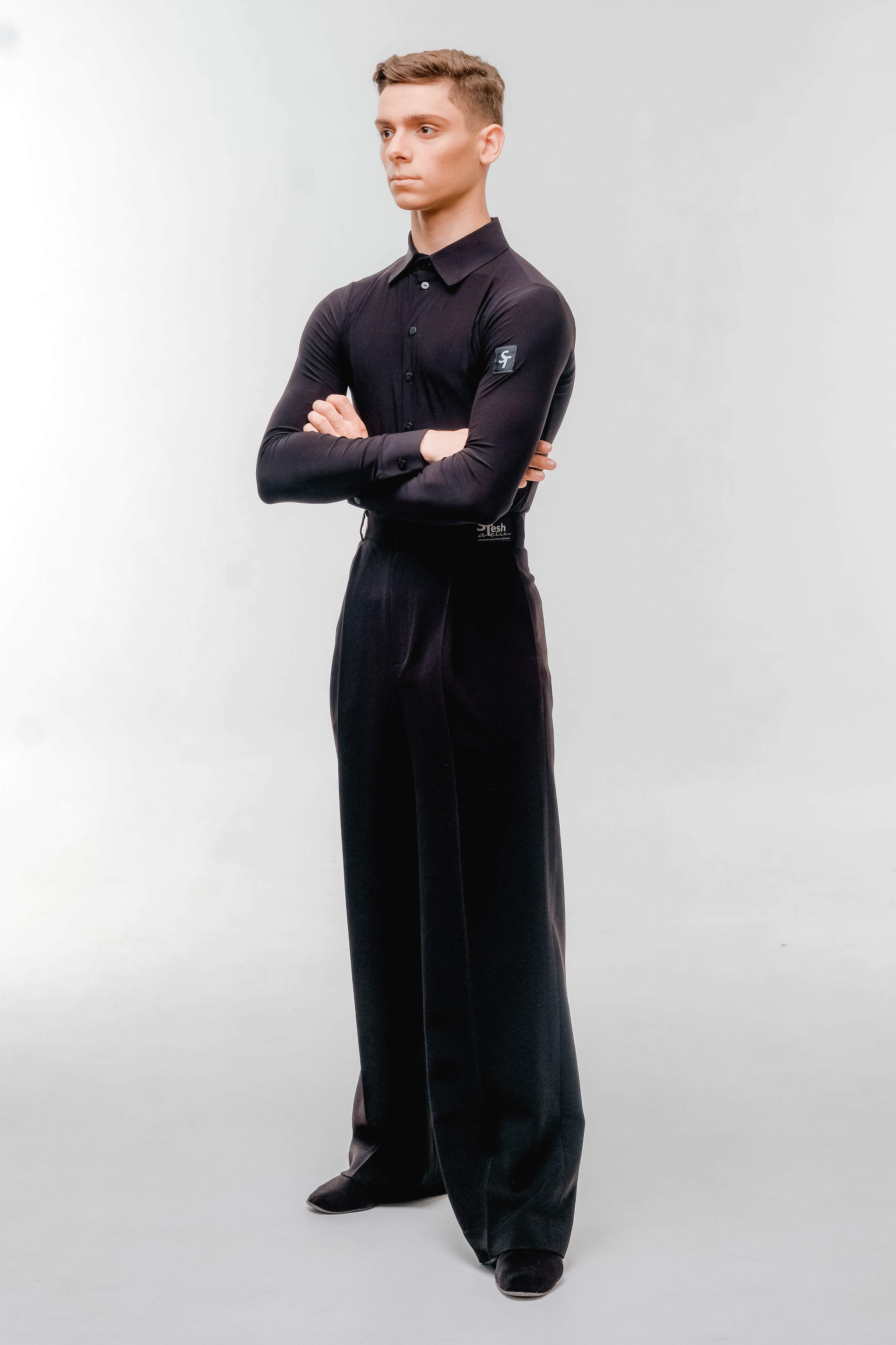 Slim Fit Shirt with Collar
