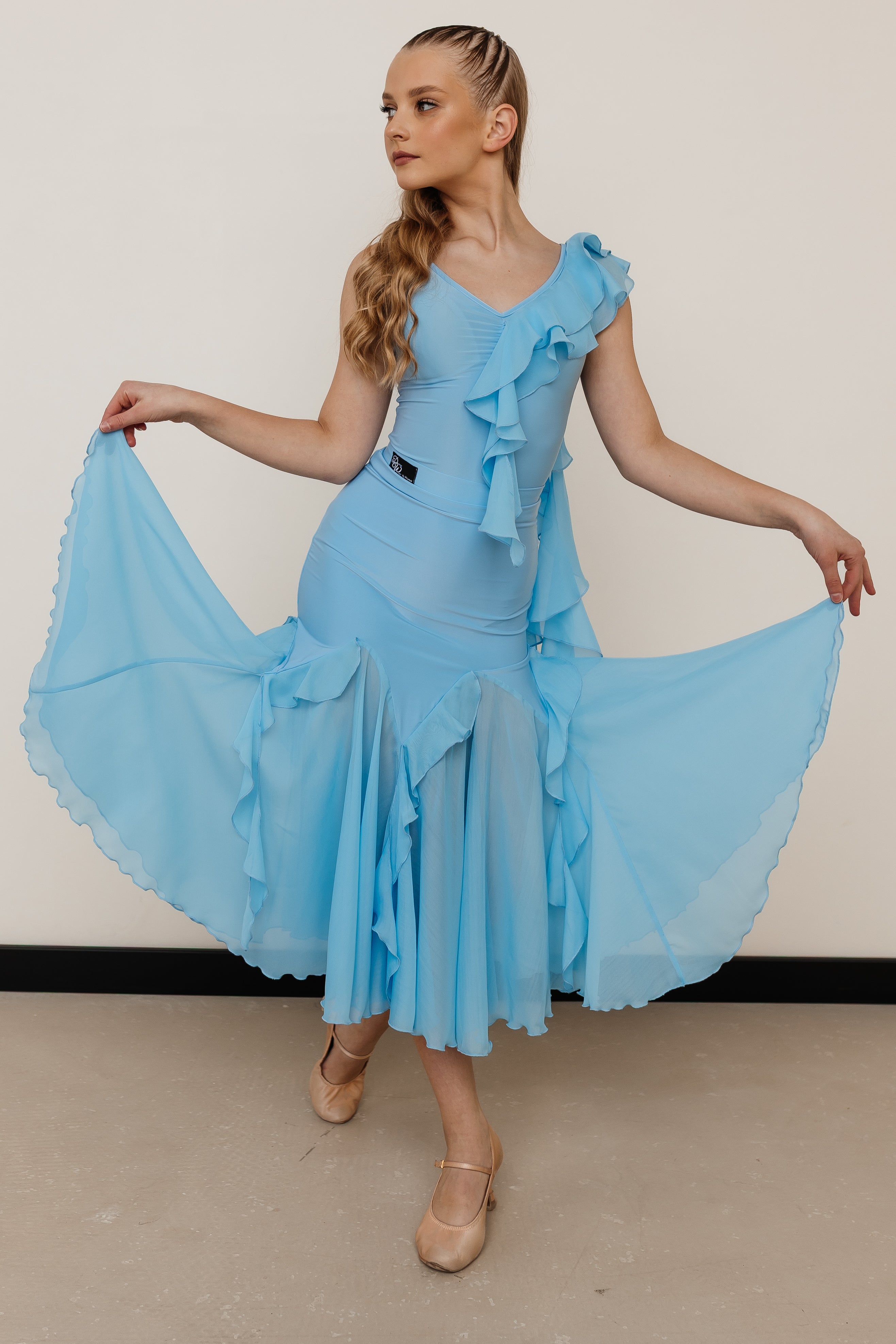 Skirt Cascade Ruffle