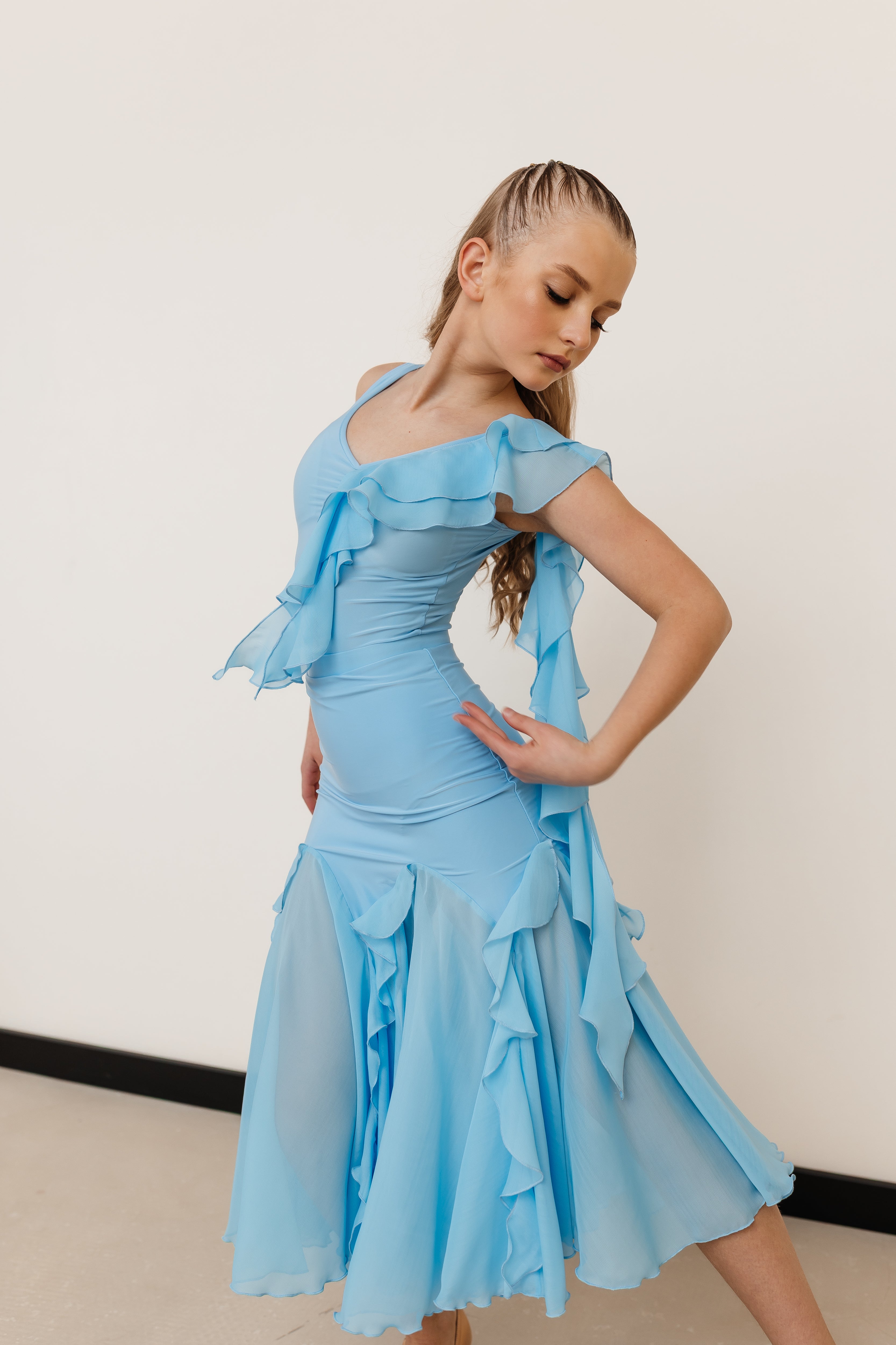 Skirt Cascade Ruffle